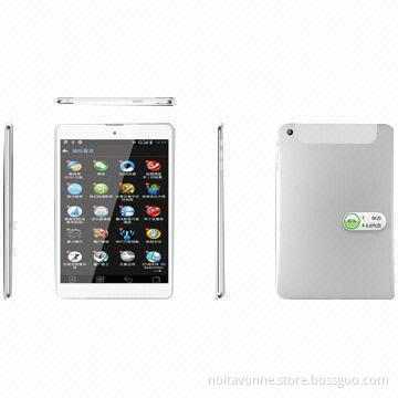 7.85-inch 1024x768 Tablet PC, Android TM 4.2 Jelly Bean, MT8389, Quad Core A7 @ 1.2GHz, 1GB DDR